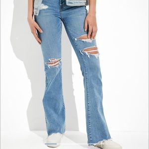High Waisted Flare Jeans